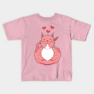 Smiling Cat Kids T-Shirt